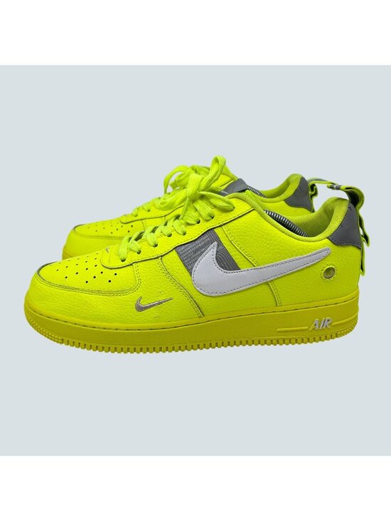 Nike Other - Nike Air Force 1 '07 LV8 Utility Volt Men's Size 11 AJ7747-700 Overbranding